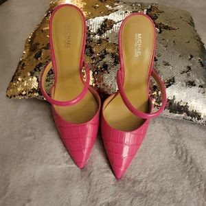 Beautiful Pink Mules